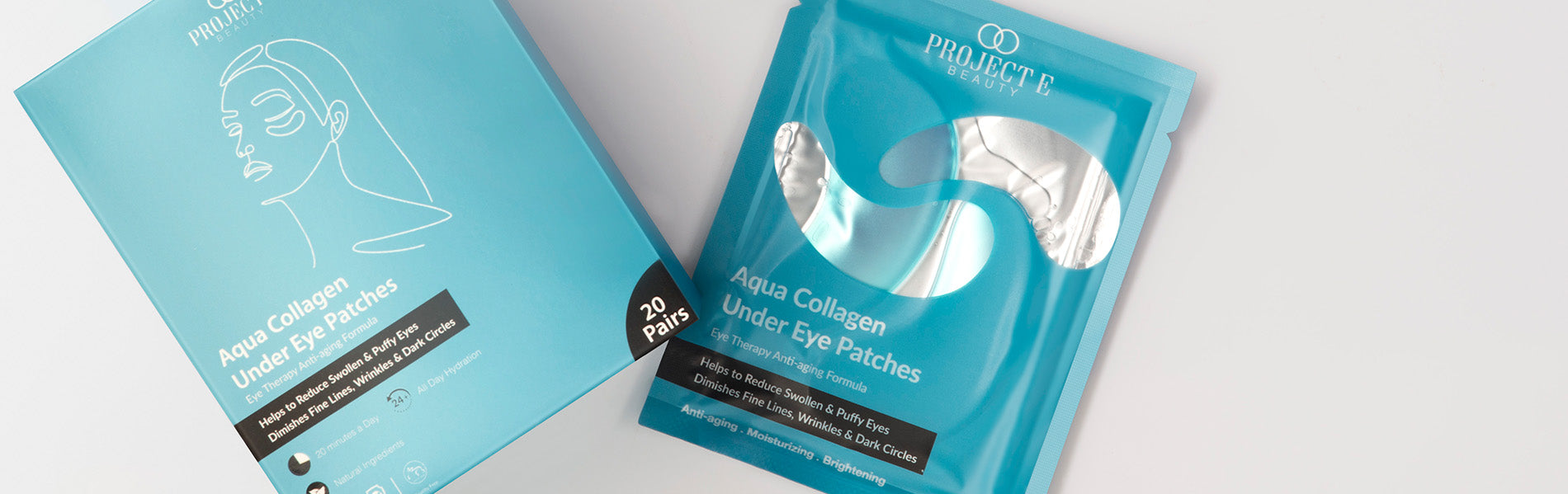 Aqua collagen eye patches