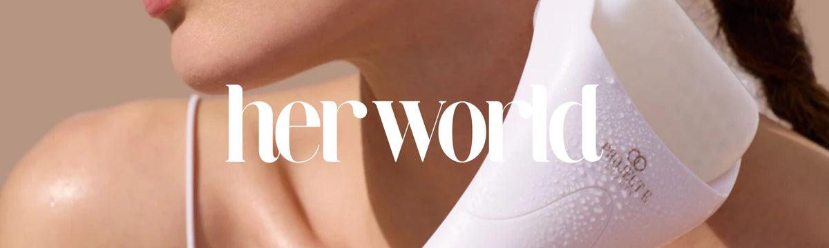 Project E Beauty's Ice Roller Featured in Her World’s Skincare Picks