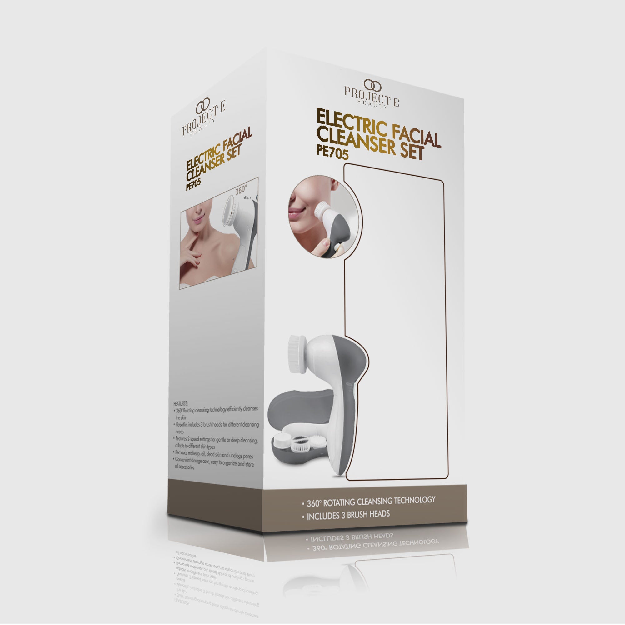 Electric Facial Cleanser Set