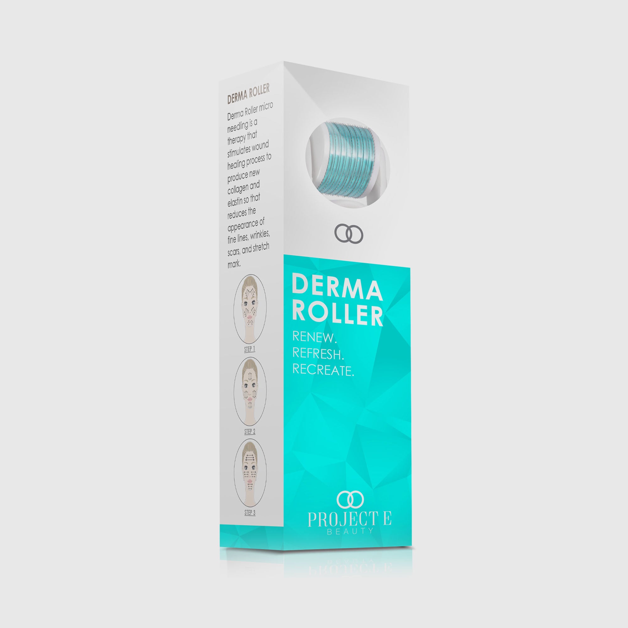 The Derma Roller | 540 Titanium Microneedle Facial Tool