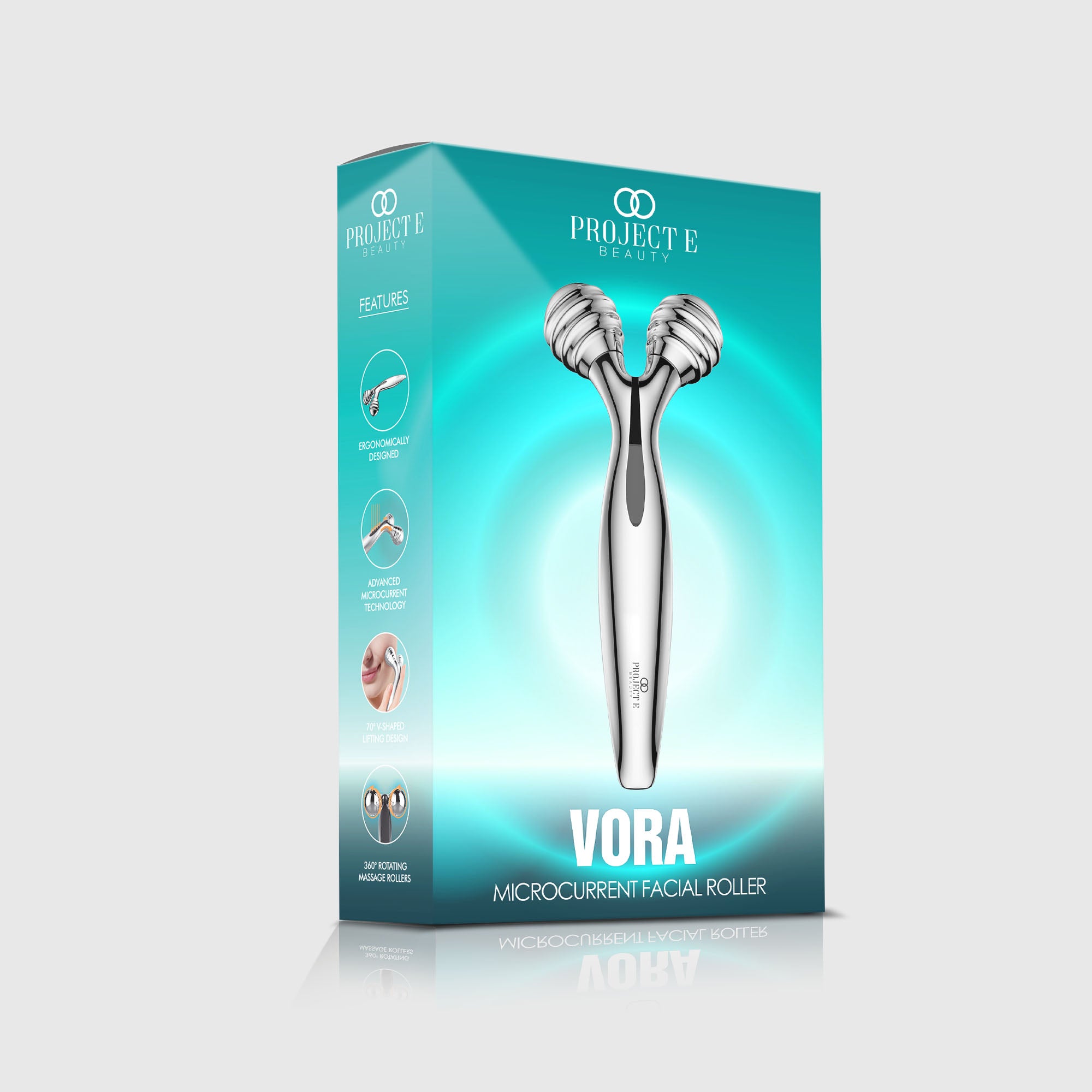 VORA | Microcurrent Facial Roller - Project E Beauty