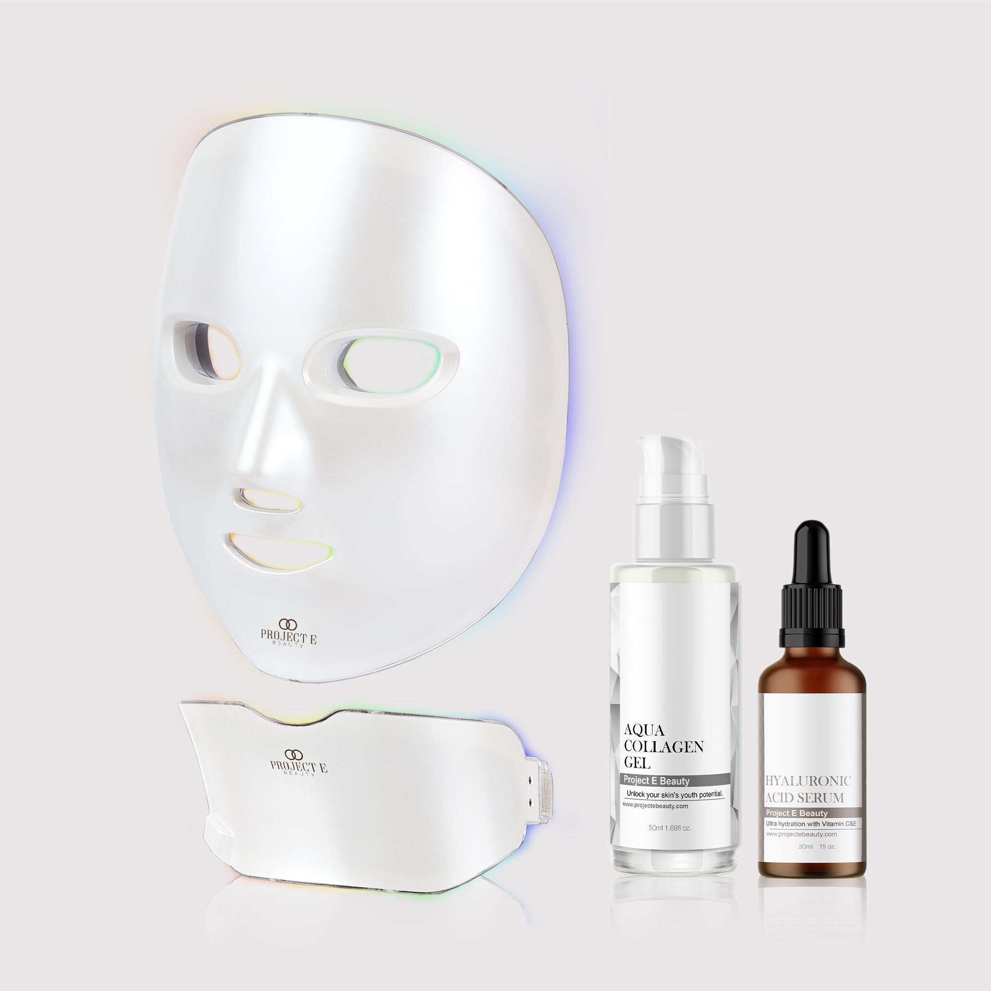 Photon Skin & Neck Rejuvenation Hydration Set - Project E Beauty