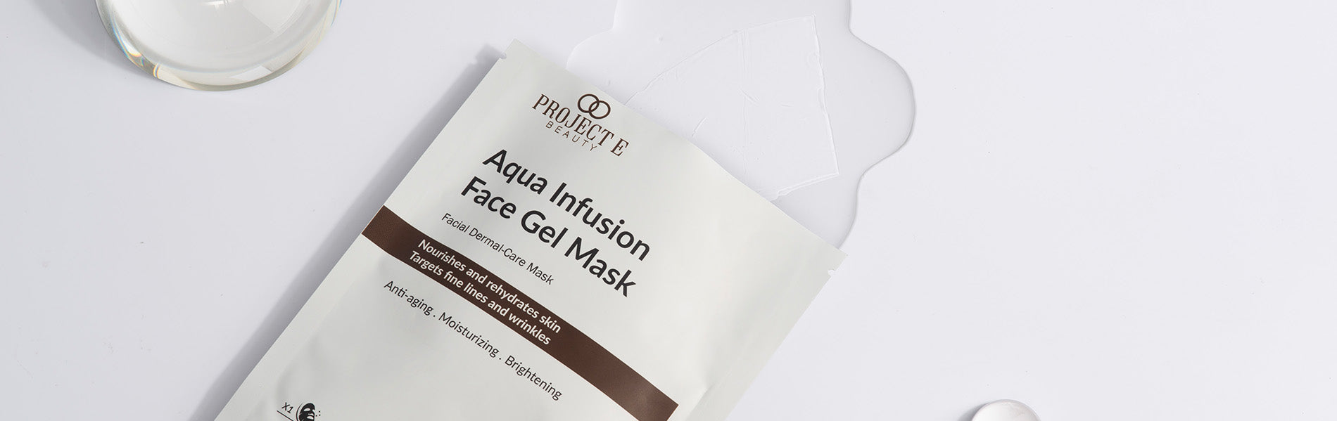 Aqua Infusion Moisturizing Gel Mask from Project E Beauty