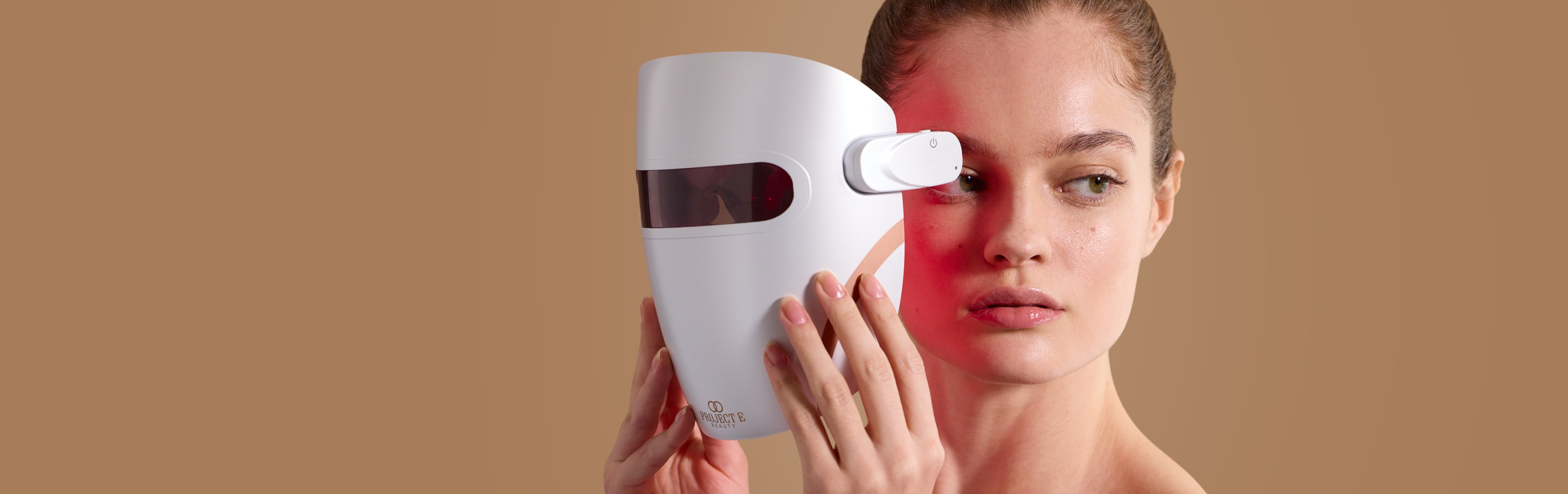 Project E beauty ワイヤレス LEDマスク 7色 イギリス輸入品 Project E Beauty LumaLux Face | Pro LED Light Therapy Mask by