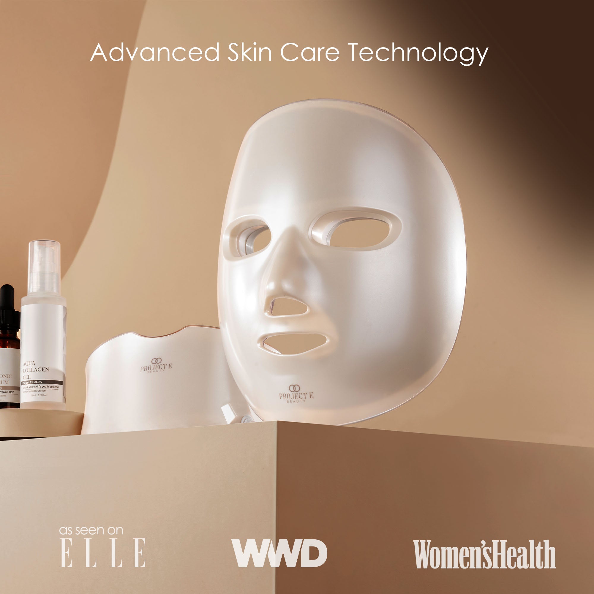 LightAura Plus | LED Face & Neck Mask - Project E Beauty