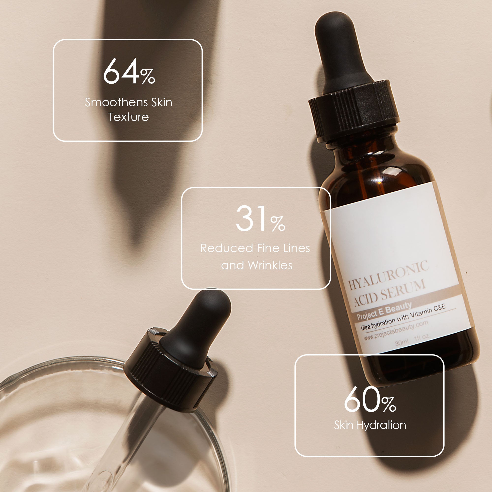 Project E Beauty Hyaluronic Acid Serum - Project E Beauty