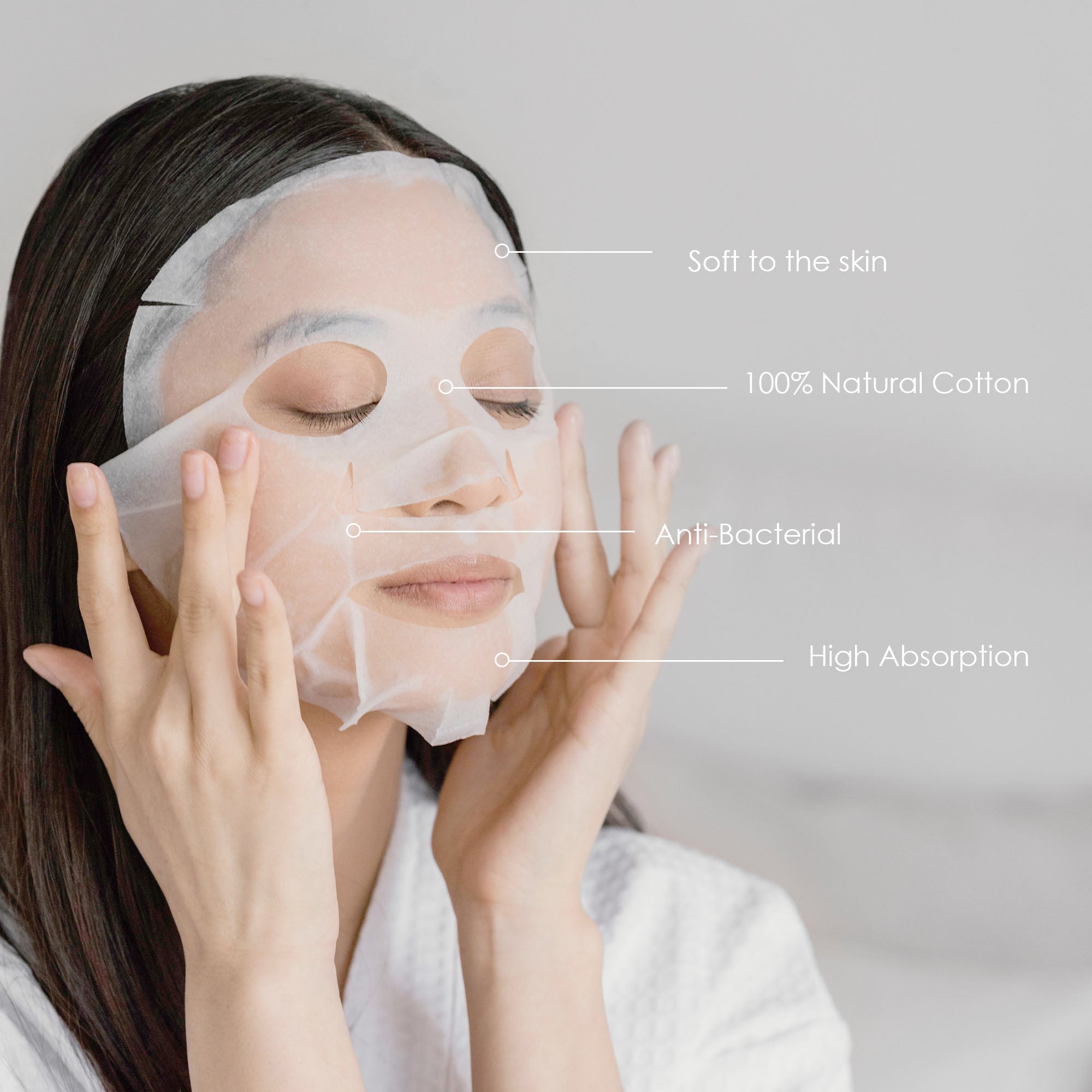 100pcs Disposable Mini Portable Beauty Skin Care Travel Compressed Facial Mask - Project E Beauty