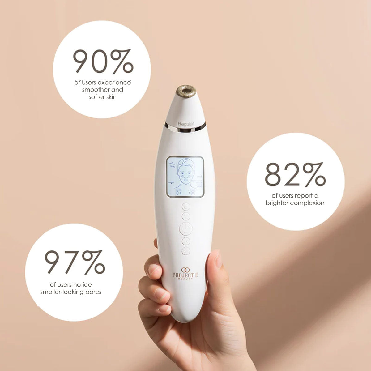 Reinvo | Facial Microdermabrasion Wand - Project E Beauty