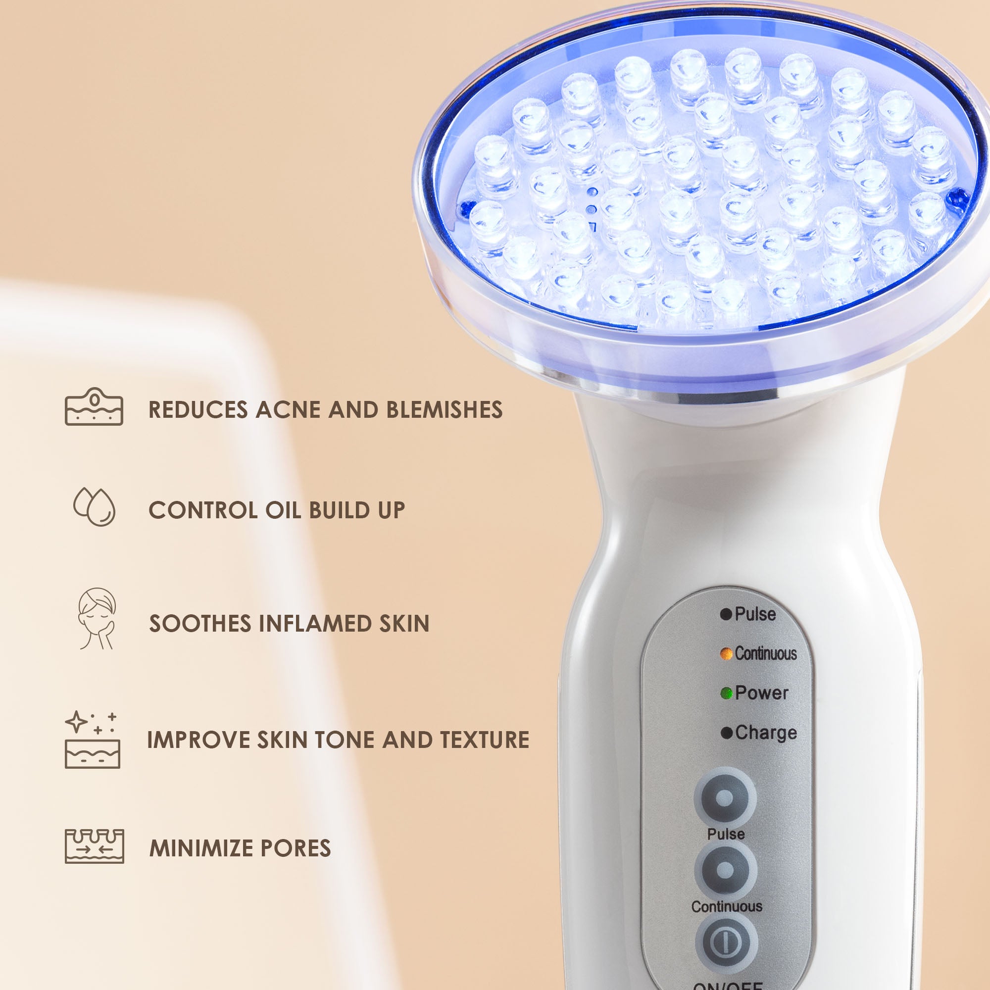 Blue LED+ | Acne Light Therapy - Project E Beauty