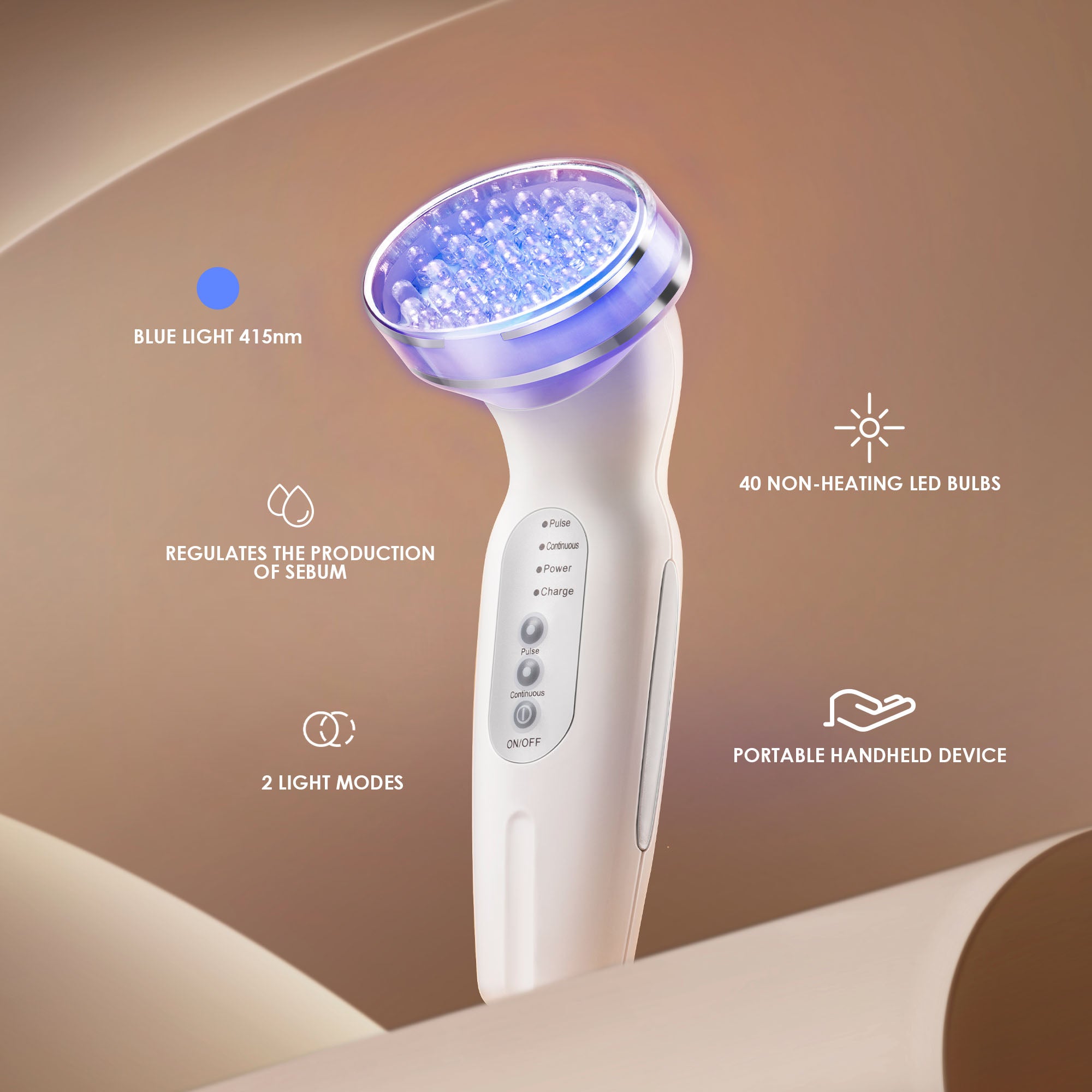 Blue LED+ Acne Light Therapy