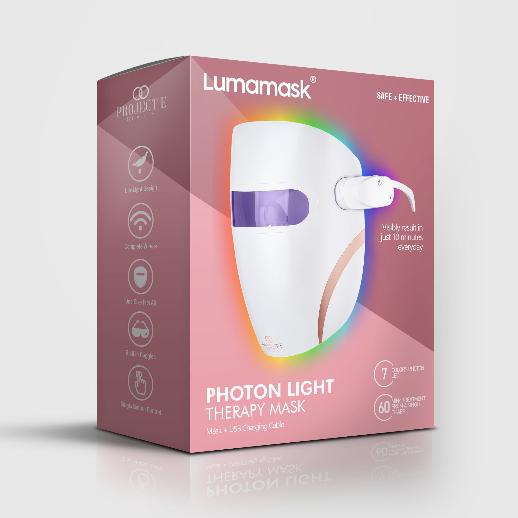 Lumamask 7 | LED Light Therapy Face Mask
