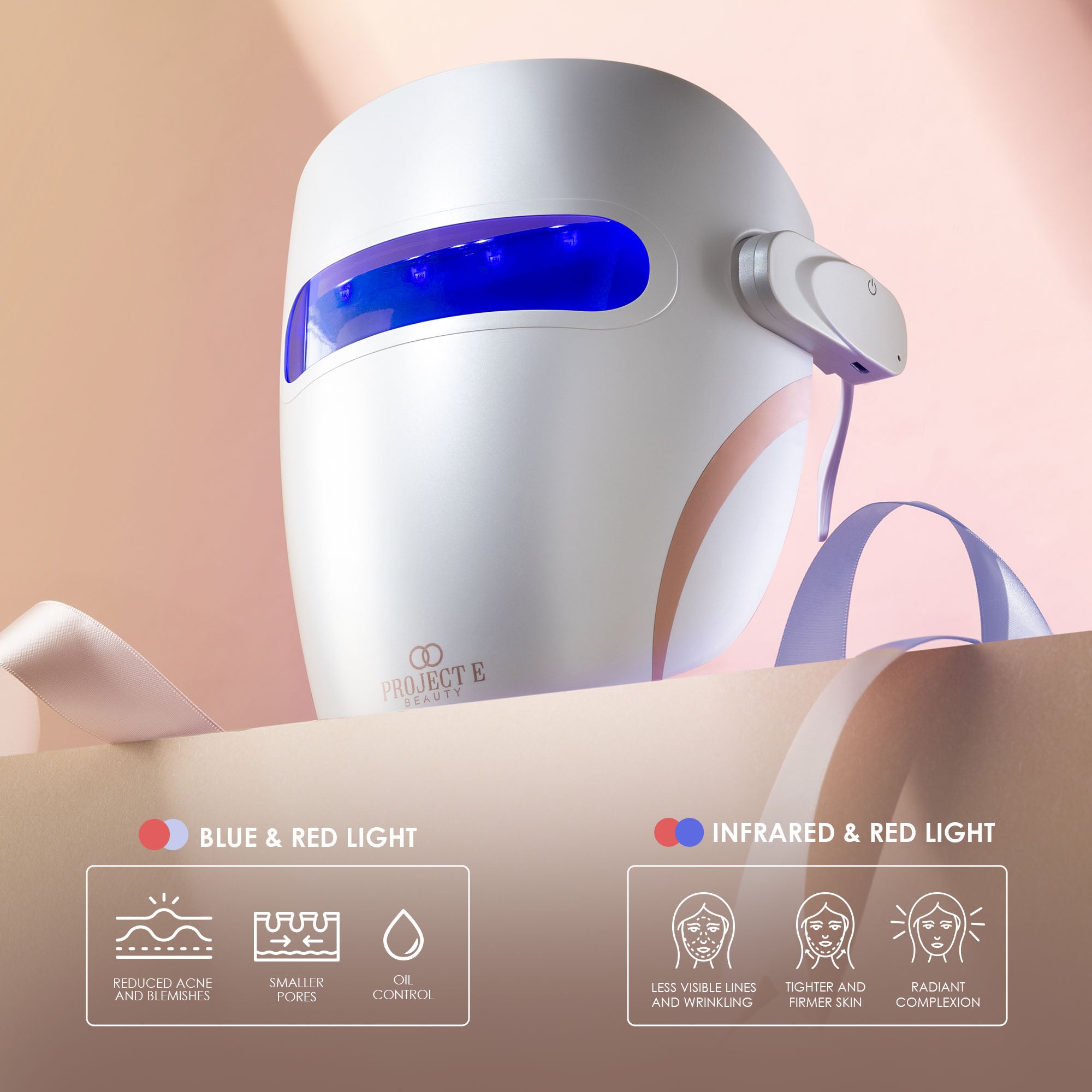 Lumamask Pro | LED Light Therapy Face Mask - Project E Beauty