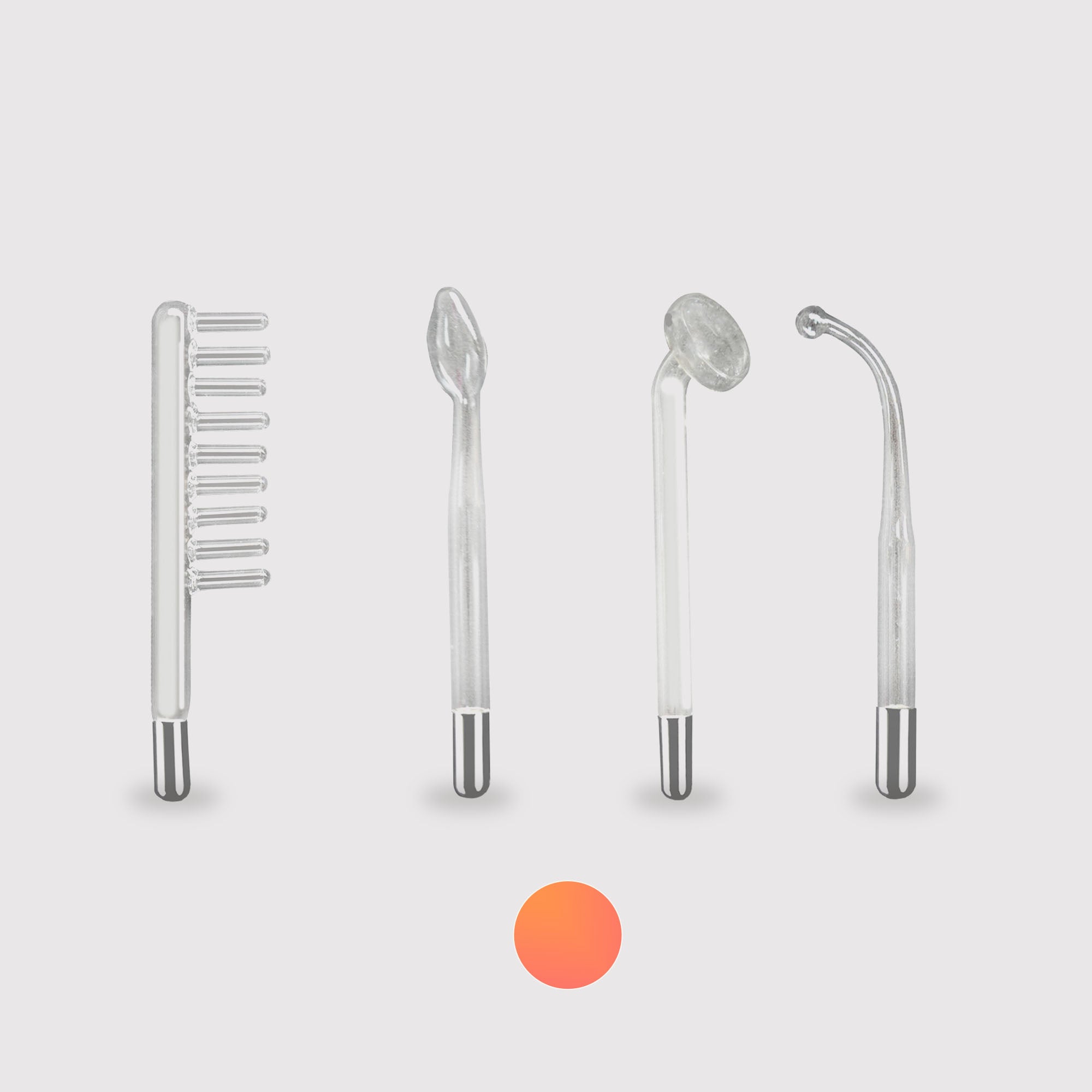 11mm Applicator Set for Faisca Neon (Orange) | Hook, Mushroom, Spoon, & Comb | Parts - Project E Beauty