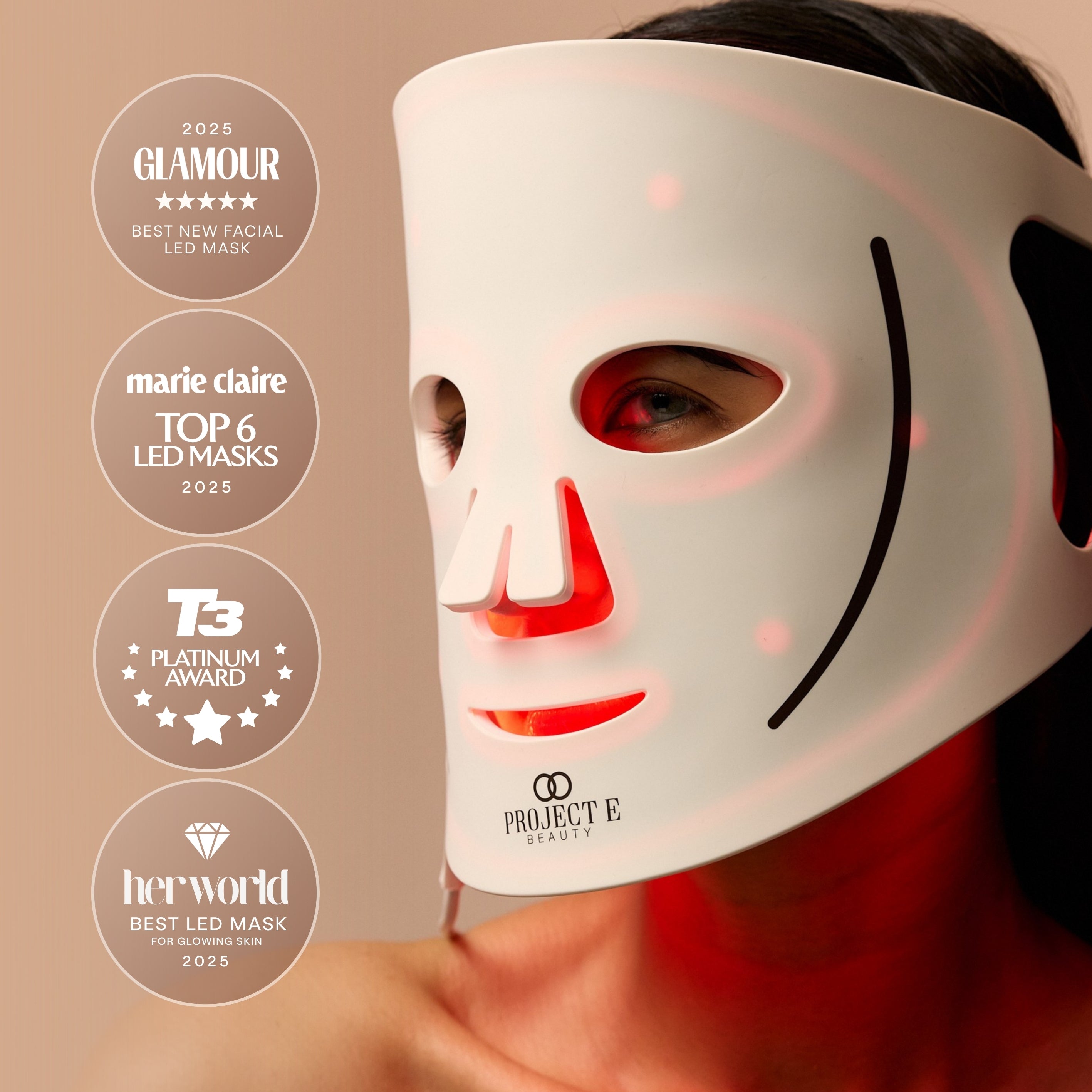 LumaLux Face | Pro LED Red Light Therapy Mask