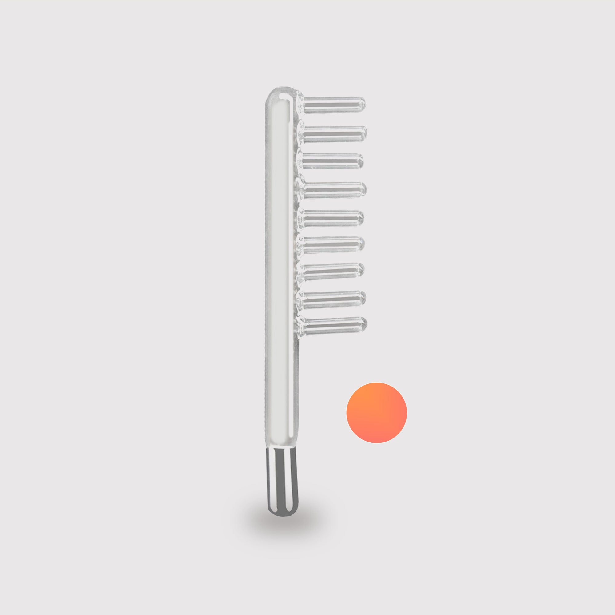 11mm Hair Comb Applicator for Faisca Neon (Orange) | Parts - Project E Beauty