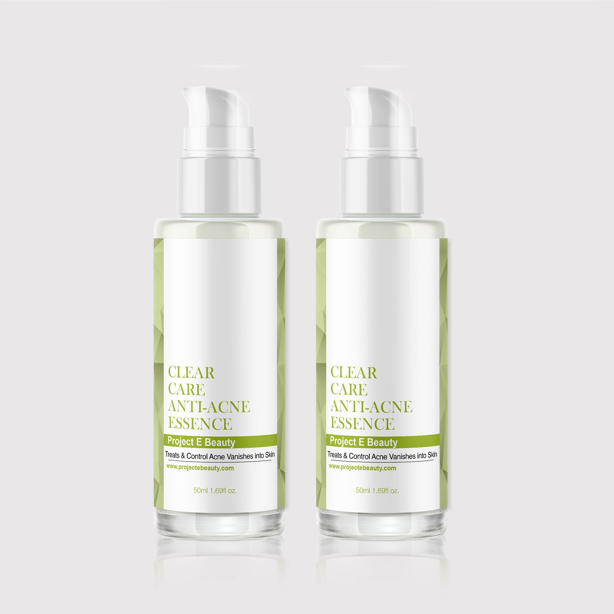 Duo Brightening Anti-Acne Essence Set - Project E Beauty